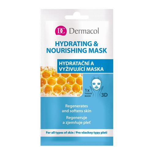 Dermacol Hydrating & Nourishing Mask 15 ml mască de față pentru femei
