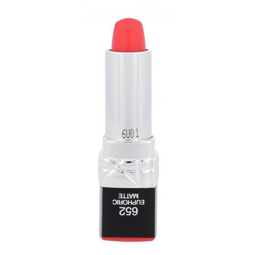 Christian Dior Rouge Dior 3,5 g ruj de buze tester pentru femei 652 Euphoric Matte