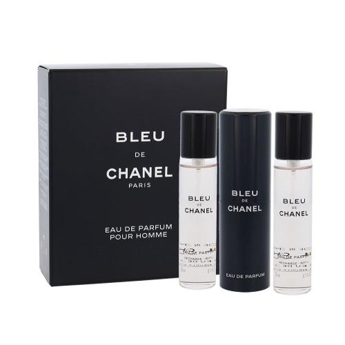 Chanel Bleu de Chanel 3x20 ml apă de parfum pentru bărbați