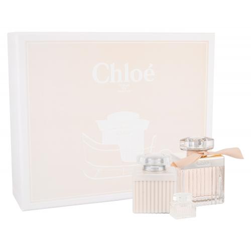 Chloé Chloé Fleur set cadou Apa de parfum 75 ml + Lapte de corp 100 ml + Apa de parfum 5 ml pentru femei