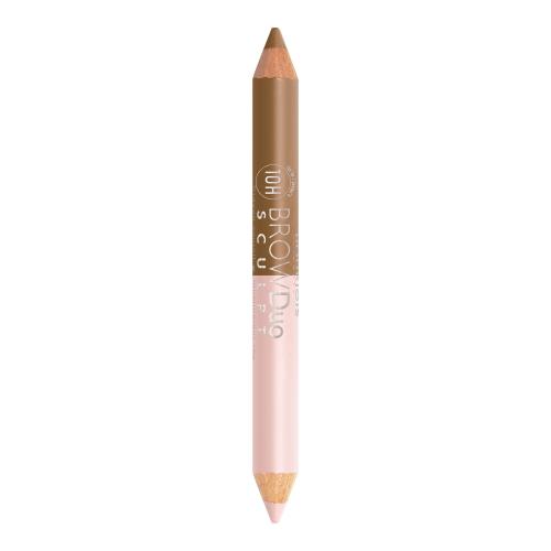 BOURJOIS Paris Brow Duo Sculpt 3 g creion de sprâncene pentru femei 21 Blond