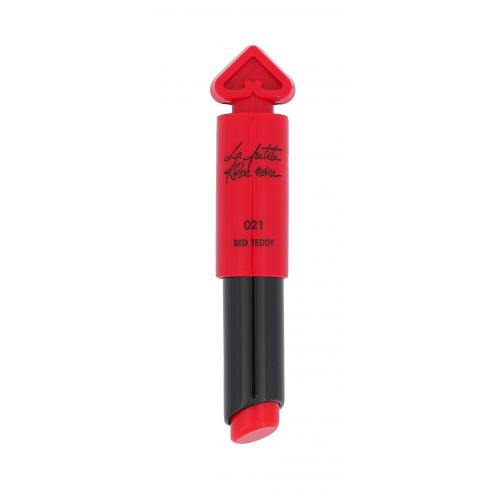 Guerlain La Petite Robe Noire 2,8 g ruj de buze tester pentru femei 021 Red Teddy