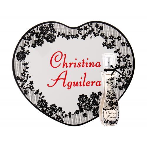 Christina Aguilera Christina Aguilera set cadou Apa de parfum 30 ml + cutie de metal pentru femei