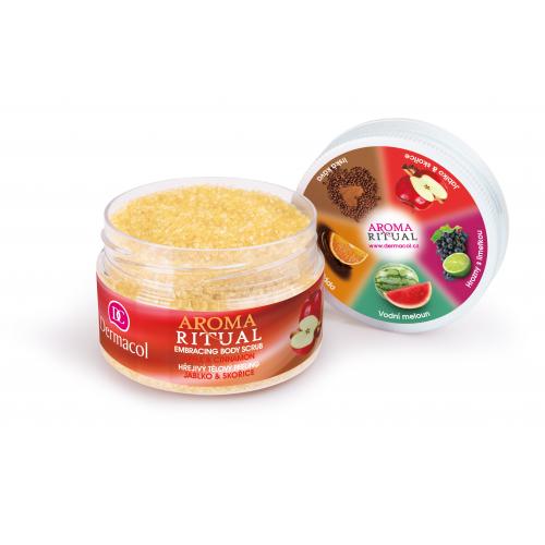 Dermacol Aroma Ritual Apple & Cinnamon 200 g exfoliant de corp pentru femei