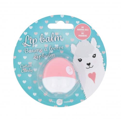 2K Animal Lip Balm Lama 11 g balsam de buze pentru femei Cotton Candy