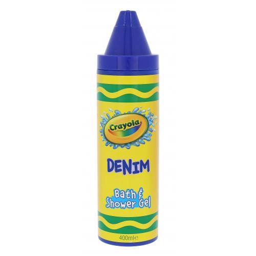 Crayola Bath & Shower Gel 400 ml gel de duș pentru copii Denim