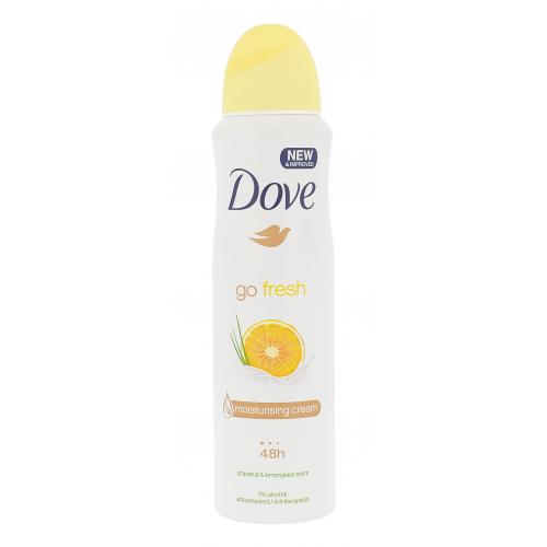 Dove Go Fresh Grapefruit & Lemongrass 48h 150 ml antiperspirant pentru femei