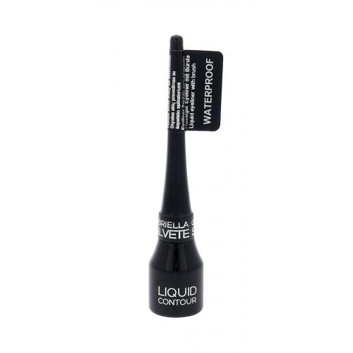 Gabriella Salvete Liquid Contour 4 ml tuș de ochi pentru femei 09 Rezistent la apă