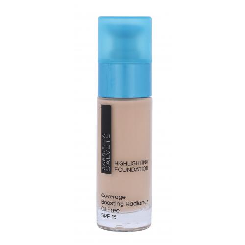 Gabriella Salvete Highlighting Foundation SPF15 30 ml fond de ten pentru femei 101 Classic Ivory