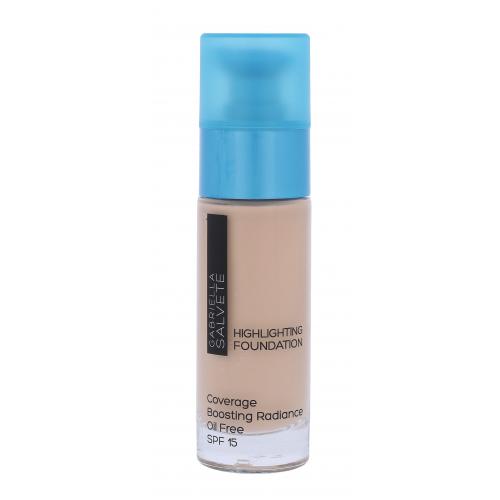 Gabriella Salvete Highlighting Foundation SPF15 30 ml fond de ten pentru femei 101 Classic Ivory