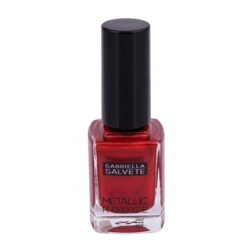 Gabriella Salvete Metallic Rouge Enamel 11 ml lac de unghii pentru femei 02 Coral Rouge