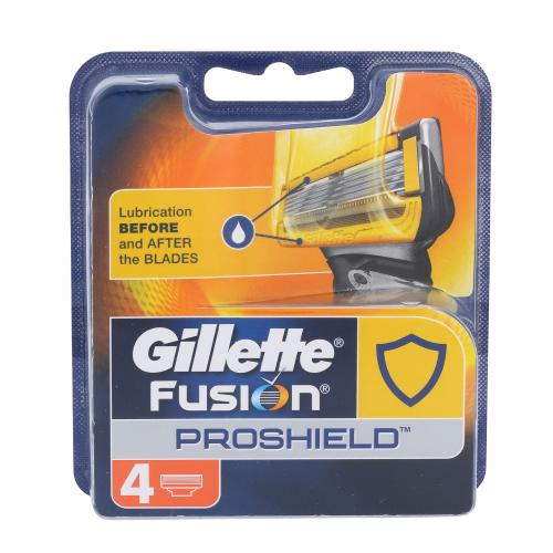 Gillette Fusion Proshield 4 buc rezerve aparat de ras pentru bărbați