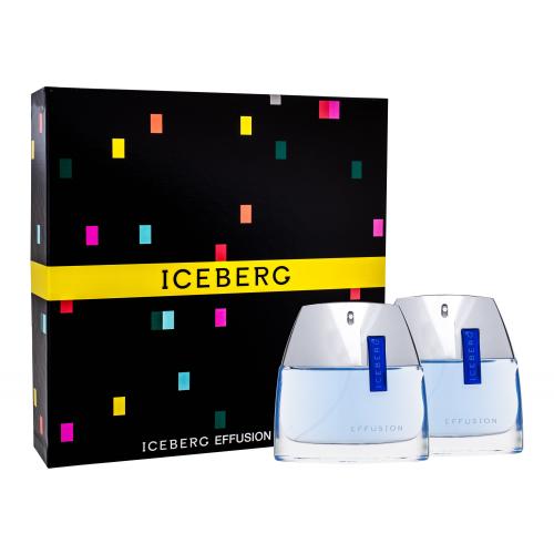 Iceberg Effusion Man set cadou EDT 75 ml + Lotiune dupa barbierit 75 ml pentru bărbați