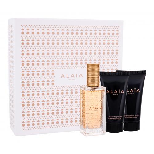 Azzedine Alaia Alaia Blanche set cadou EDP 50 ml + Lapte de corp 50 ml + Gel de dus 50 ml pentru femei