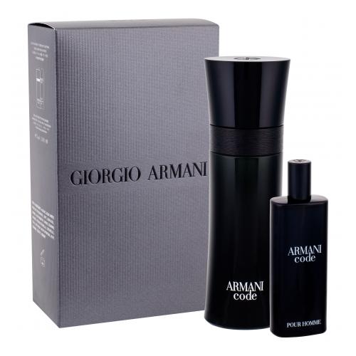 Giorgio Armani Armani Code Pour Homme set cadou EDT 75 ml + EDT 15 ml pentru bărbați