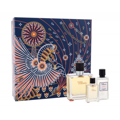 Hermes Terre d´Hermès set cadou parfum 75 ml + aftershave 40 ml + parfum 12,5 ml pentru bărbați