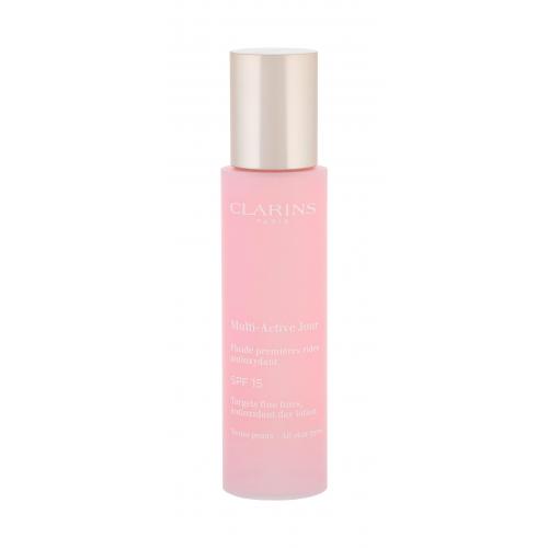 Clarins Multi-Active Fluid SPF15 50 ml cremă de zi pentru femei Natural