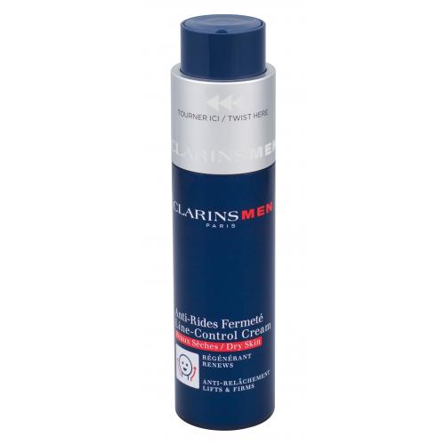 Clarins Men Line Control Cream 50 ml cremă de zi pentru bărbați Natural