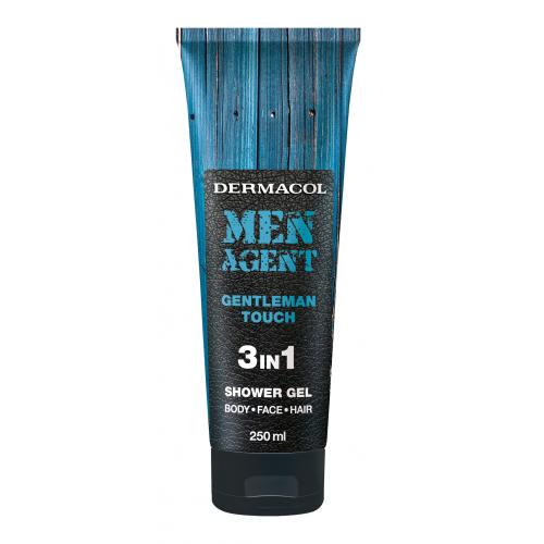 Dermacol Men Agent Gentleman Touch 3in1 250 ml gel de duș pentru bărbați