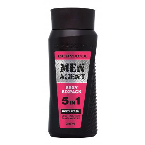 Dermacol Men Agent Sexy Sixpack 5in1 250 ml gel de duș pentru bărbați
