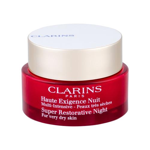 Clarins Super Restorative Night 50 ml cremă de noapte pentru femei Natural