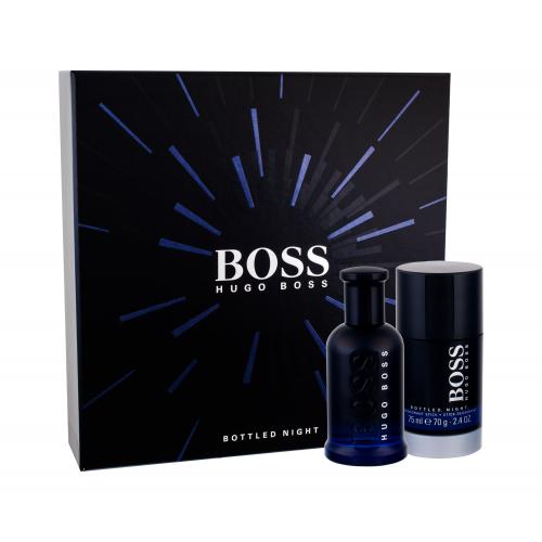 HUGO BOSS Boss Bottled Night set cadou EDT 50 ml + Deodorant stick 75 ml pentru bărbați