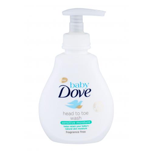 Dove Baby Sensitive Moisture Head To Toe Wash 200 ml spumă de baie pentru copii