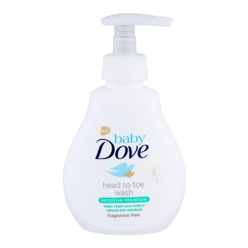 Dove Baby Sensitive Moisture Head To Toe Wash 200 ml spumă de baie pentru copii