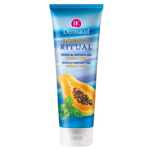 Dermacol Aroma Ritual Papaya & Mint 250 ml gel de duș pentru femei