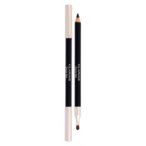 Clarins Long-Lasting Eye Pencil 1,05 g creion de ochi pentru femei 01 Carbon Black Natural