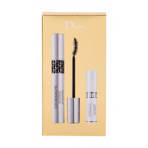 Christian Dior Diorshow Iconic Overcurl set cadou Mascara 10 ml + Base de Mascara 3D Maximizer 4 ml pentru femei 090 Over Black