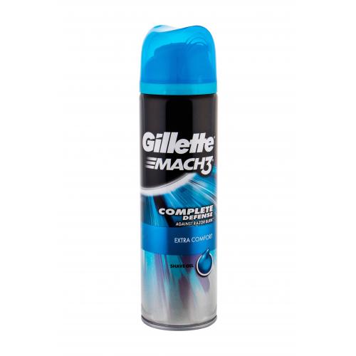 Gillette Mach3 Complete Defense Extra Comfort 200 ml gel de bărbierit pentru bărbați