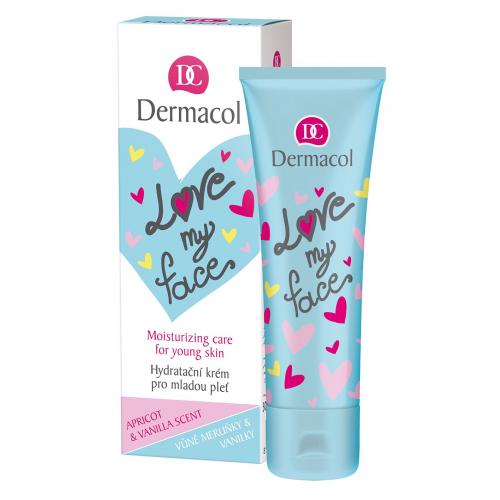 Dermacol Love My Face Moisturizing Care 50 ml cremă de zi pentru femei