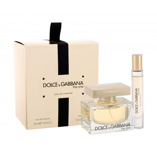 Dolce&Gabbana The One set cadou EDP 50 ml + EDP 7,4 ml pentru femei