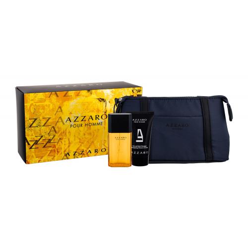 Azzaro Azzaro Pour Homme set cadou EDT 30 ml + gel de dus 50 ml + geanta pentru bărbați