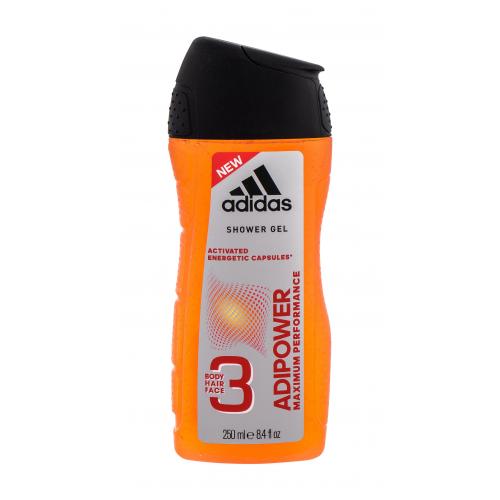 Adidas AdiPower 250 ml gel de duș pentru bărbați