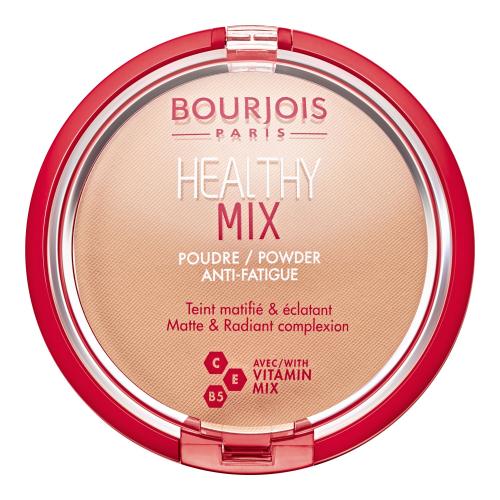 BOURJOIS Paris Healthy Mix Anti-Fatigue 11 g pudră pentru femei 03 Dark Beige