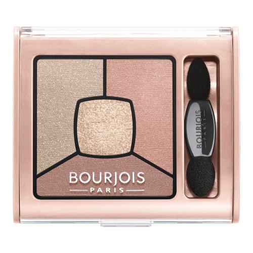 BOURJOIS Paris Smoky Stories Quad Eyeshadow Palette 3,2 g fard de pleoape pentru femei 14 Tomber Des Nudes