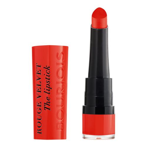 BOURJOIS Paris Rouge Velvet The Lipstick 2,4 g ruj de buze pentru femei 07 Joli Carmin´ois