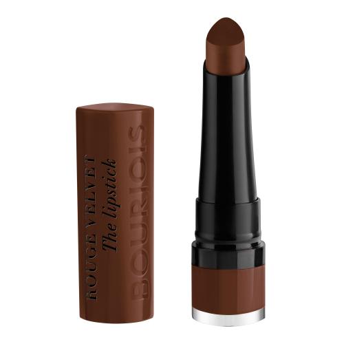 BOURJOIS Paris Rouge Velvet The Lipstick 2,4 g ruj de buze pentru femei 25 Maca´brown