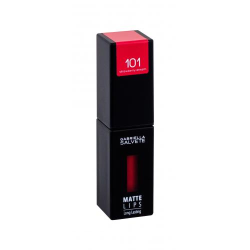 Gabriella Salvete Matte Lips 4,5 ml ruj de buze pentru femei 101 Strawberry Dream