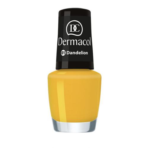Dermacol Nail Polish Mini Summer Collection 5 ml lac de unghii pentru femei 01 Dandelion