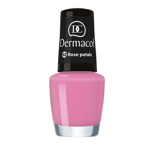 Dermacol Nail Polish Mini Summer Collection 5 ml lac de unghii pentru femei 02 Rose Petals