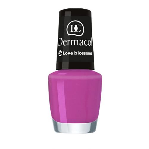 Dermacol Nail Polish Mini Summer Collection 5 ml lac de unghii pentru femei 06 Love Blossoms