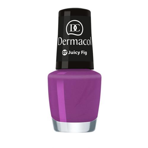 Dermacol Nail Polish Mini Summer Collection 5 ml lac de unghii pentru femei 07 Juicy Fig