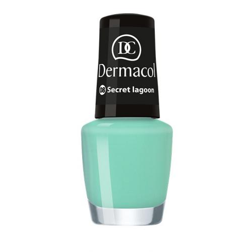 Dermacol Nail Polish Mini Summer Collection 5 ml lac de unghii pentru femei 08 Secret Lagoon