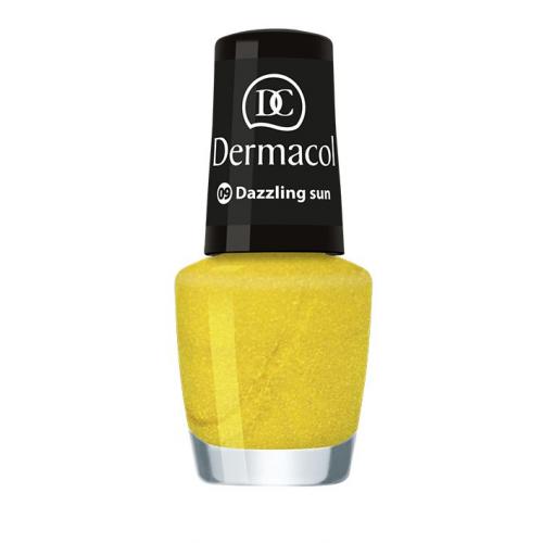 Dermacol Nail Polish Mini Summer Collection 5 ml lac de unghii pentru femei 09 Dazzling Sun