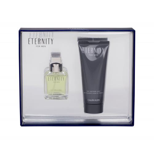 Calvin Klein Eternity For Men set cadou Apa de toaleta 30 ml + Gel de dus 100 ml pentru bărbați