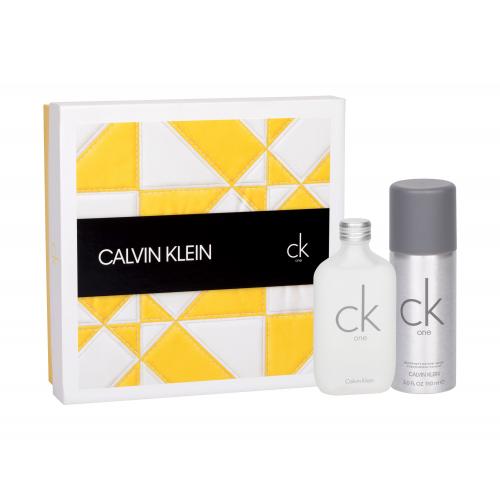 Calvin Klein CK One set cadou EDT 100 ml + Deodorant  150 ml unisex