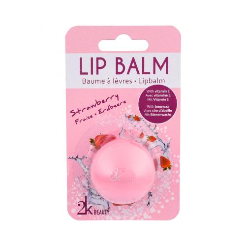 2K Beauty 5 g balsam de buze pentru femei Strawberry